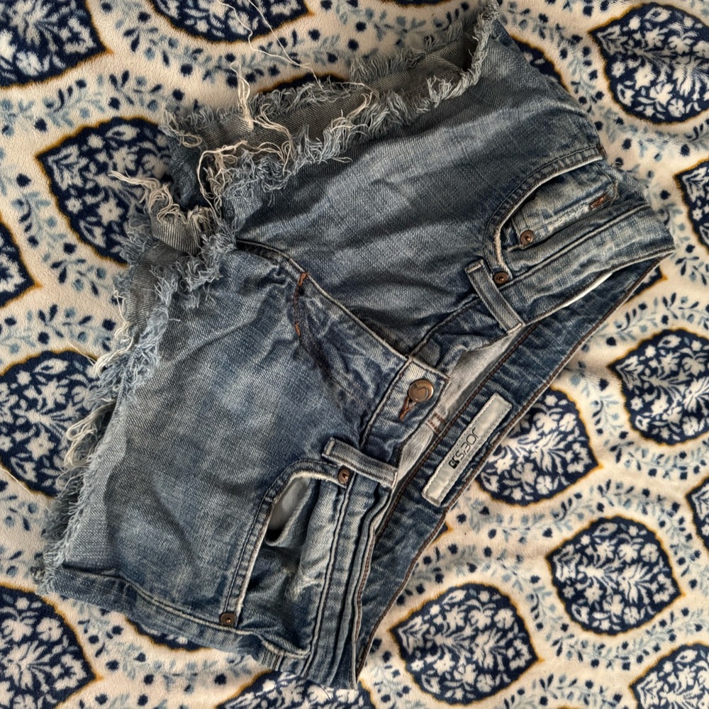 Joe's Jeans Blue Jean Shorts